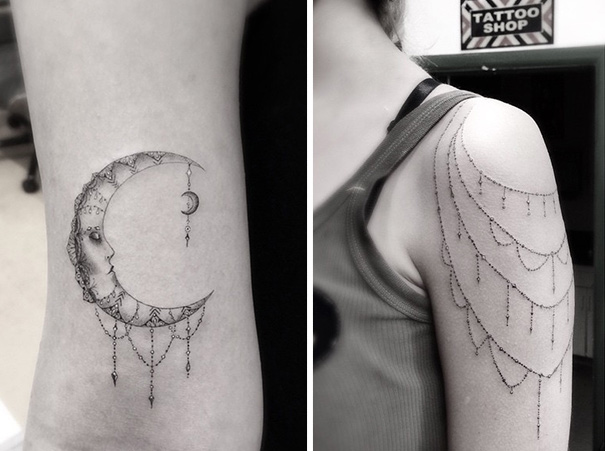 Geometric Tattoos By Dr. Woo