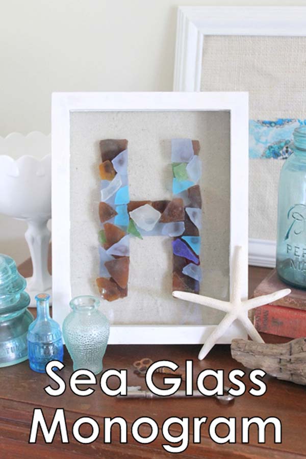 Sea Glass Monogram: