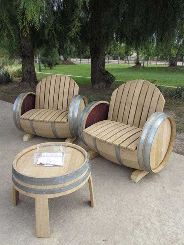 Ingenious Diy Backyard Furniture Ideas, Homemade Garden Furniture Ideas