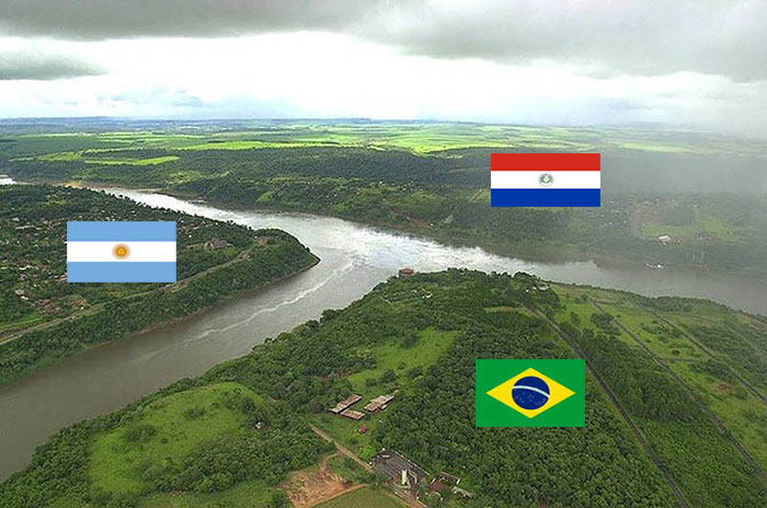 Argentina, Brazil, And Paraguay
