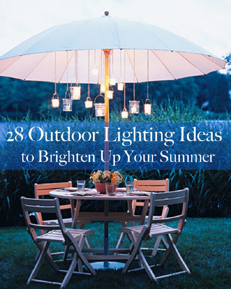 Outdoor Lighting DIYs To Brighten Up Your Summer