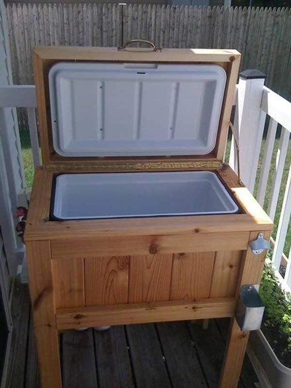 Patio / Deck Cooler Stand