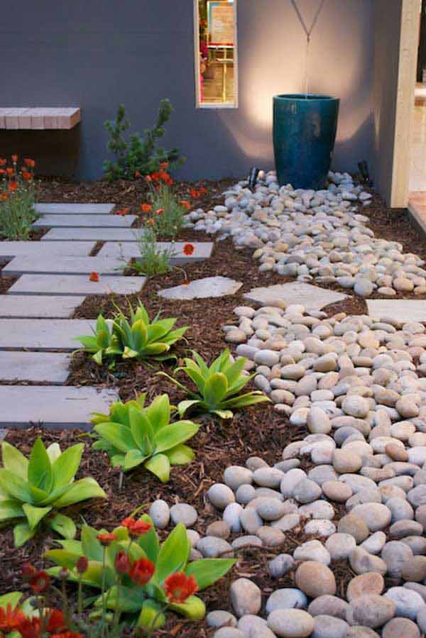 35+ Amazing Ideas Adding River Rocks To Your Home Design | Architecture