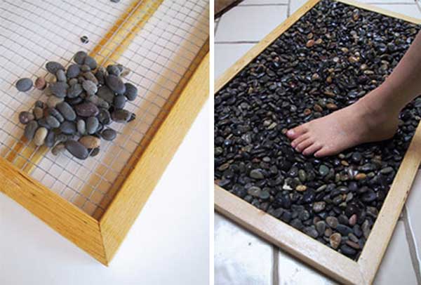 Build A Stone Bath Mat