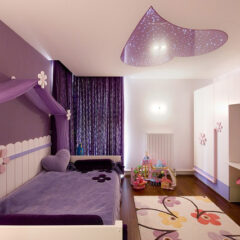 15+ Awesome Purple Girls Bedroom Designs