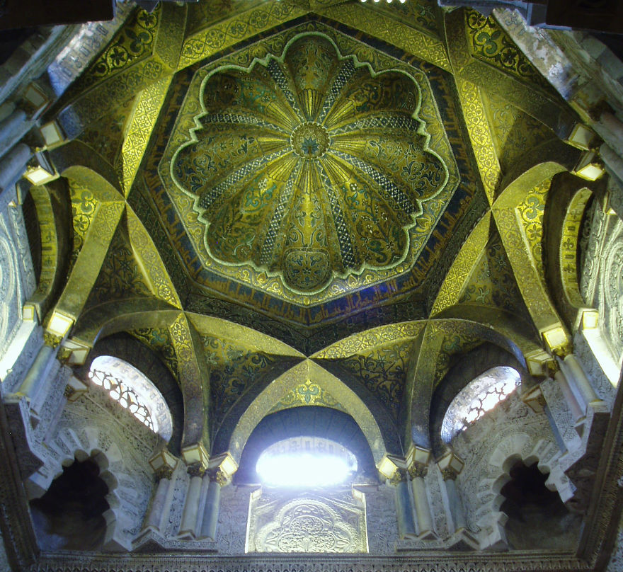 Mihrab Dome, Mezquita, Cordoba, Spain