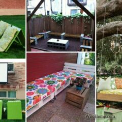 25+ Awesome Outside Seating Ideas You Can Make with Recycled Items