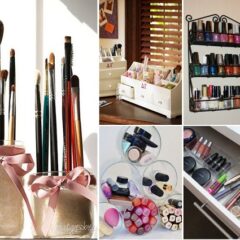 20+ Clever Makeup Organizers & Storage Ideas For Small Spaces