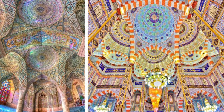 Mesmerizing Mosque Ceilings That Highlight The Wonders Of Islamic Architecture