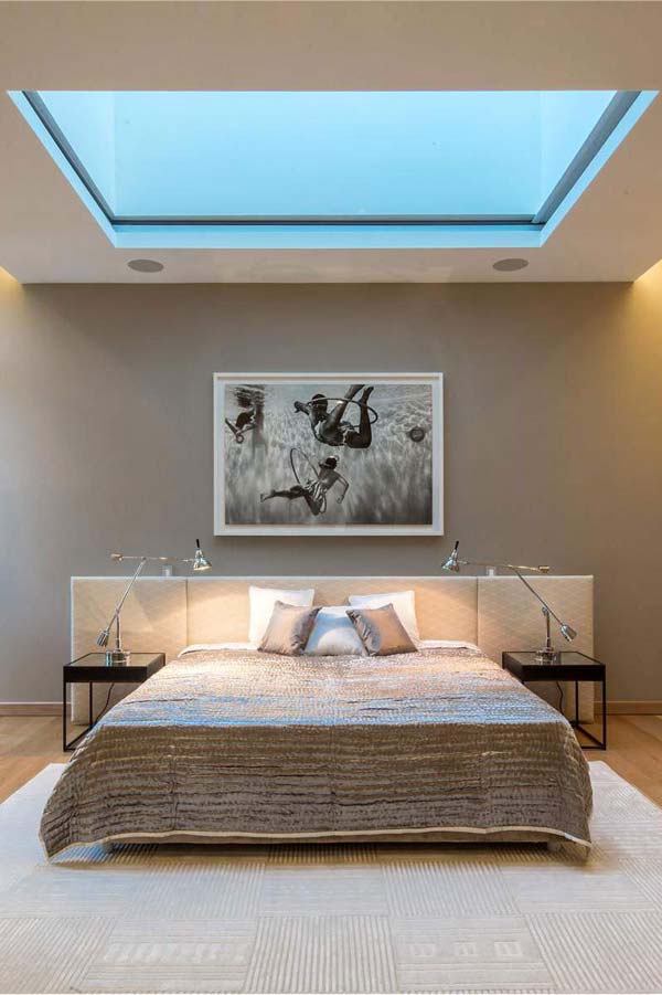 bedroom modern lighting bed admired charming interior penthouse lamps mirrors woohome stunning source styleestate