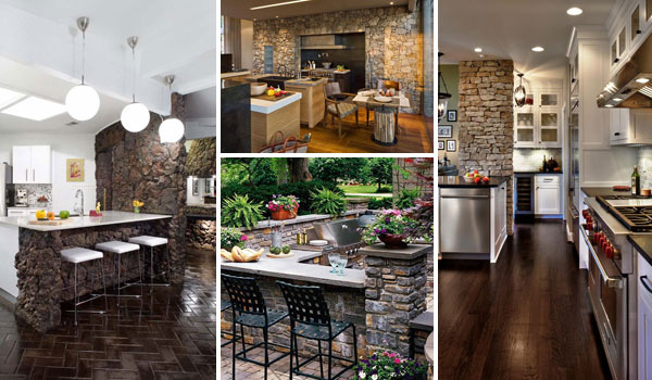 Stunning Stone Kitchen Ideas Bring Natural Feel Into Modern Homes