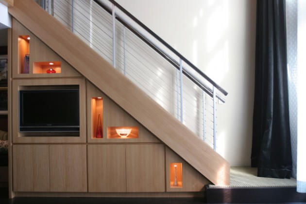 Useful Ideas To Use & Decorate Under The Staircase Space