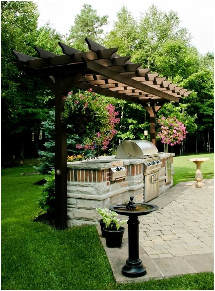 15 Cool Ways To Design A Barbecue Grill Area