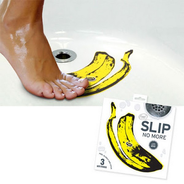 This non-slip bath banana mat is a lot of fun!