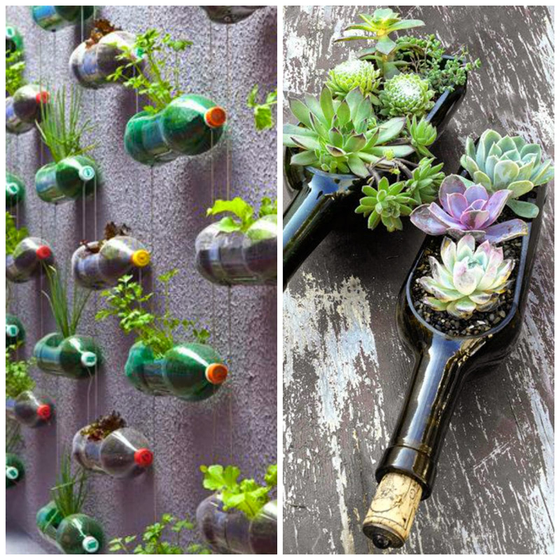 diy recycled gardening creative items garden stuff con designrulz decorations