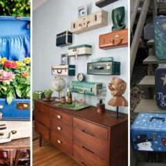 30 Fabulous DIY Decorating Ideas With Repurposed Old Suitcases