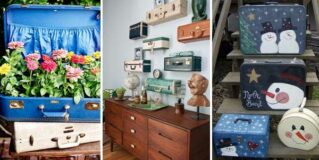 30 Fabulous DIY Decorating Ideas With Repurposed Old Suitcases