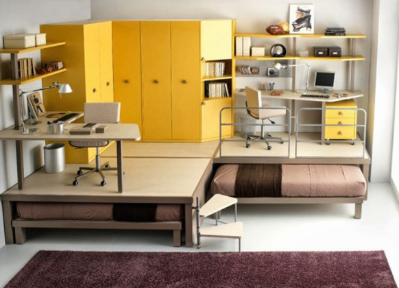 20+ Ideas Of Space Saving Beds For Small Rooms - Architecture & Design