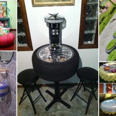 40+ Brilliant Ways To Reuse And Recycle Old Tires