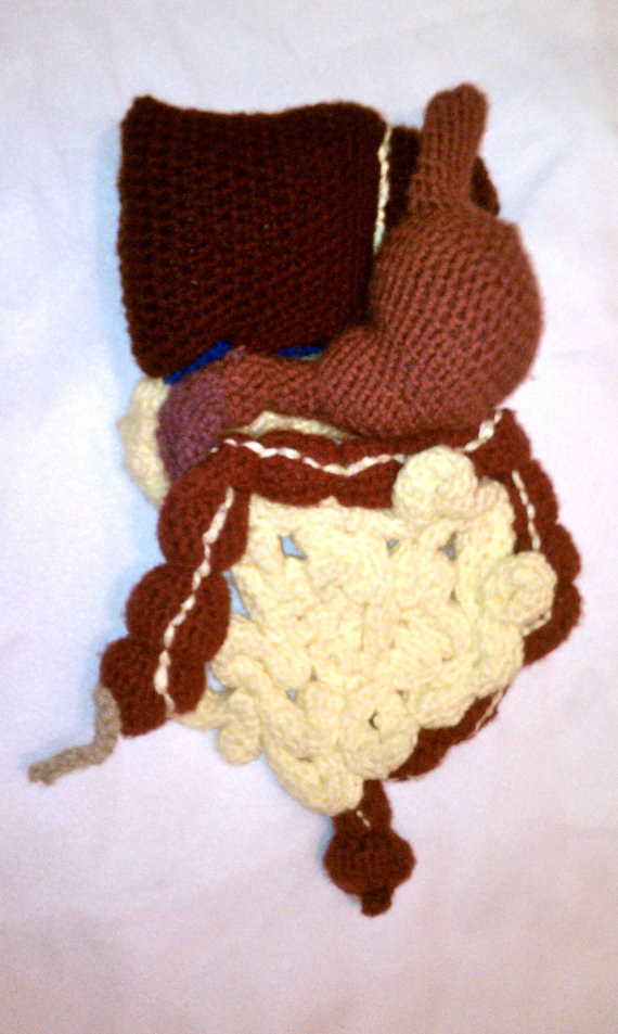 Crochet Plush Digestive System