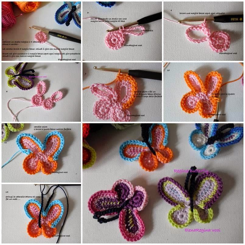 Crochet Pretty Queen-Butterfly