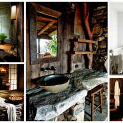 35+ Exceptional Rustic Bathroom Designs Filled With Coziness And Warmth