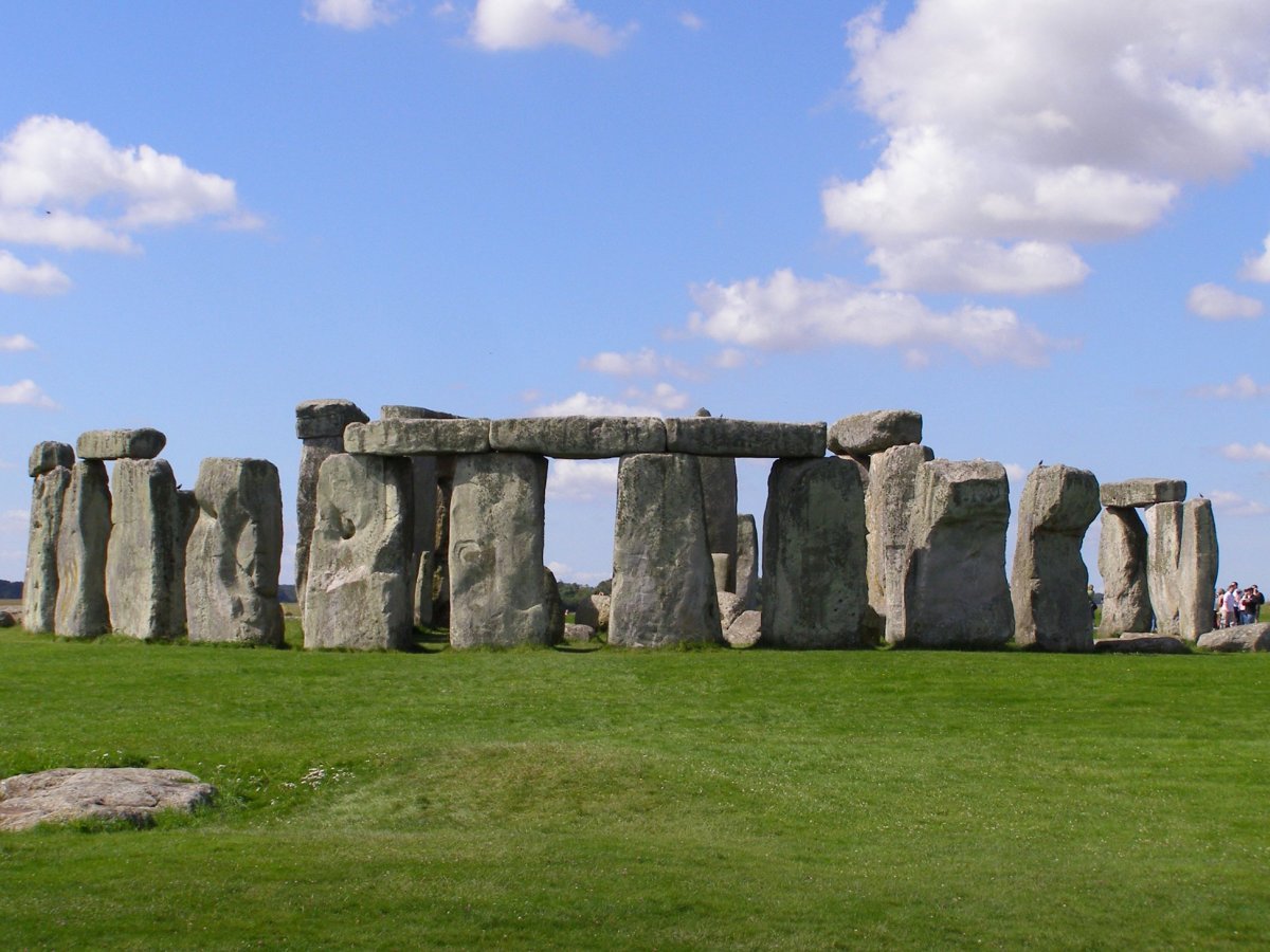 Drawing close to one million visitors a year, Stone Henge — 100 mysterious large stones in a circular layout — took around 1,500 years for our Neolithic ancestors to build. It's one of the ancient world's seven wonders.