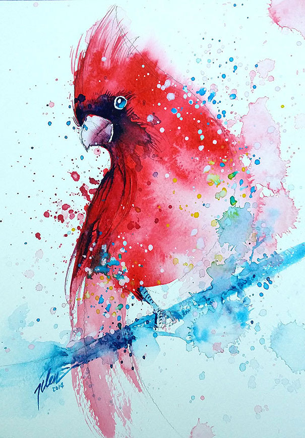 AD-Colorful-Animal-Watercolor-Paintings-Tilen-Ti-04