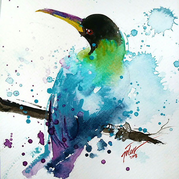 AD-Colorful-Animal-Watercolor-Paintings-Tilen-Ti-12