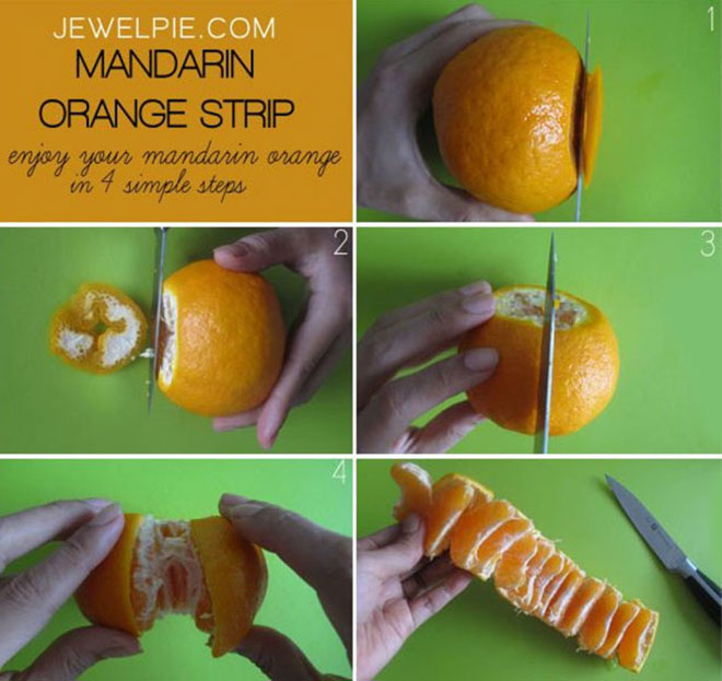 Mandarin Orange Strip