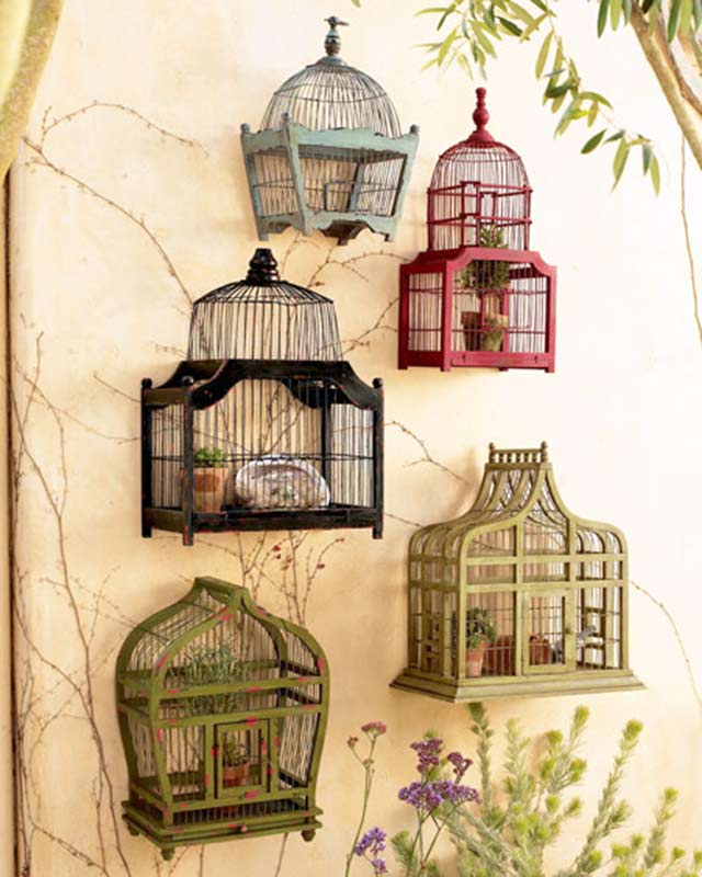 Wall Birdcages That Make Your Heart Sing
