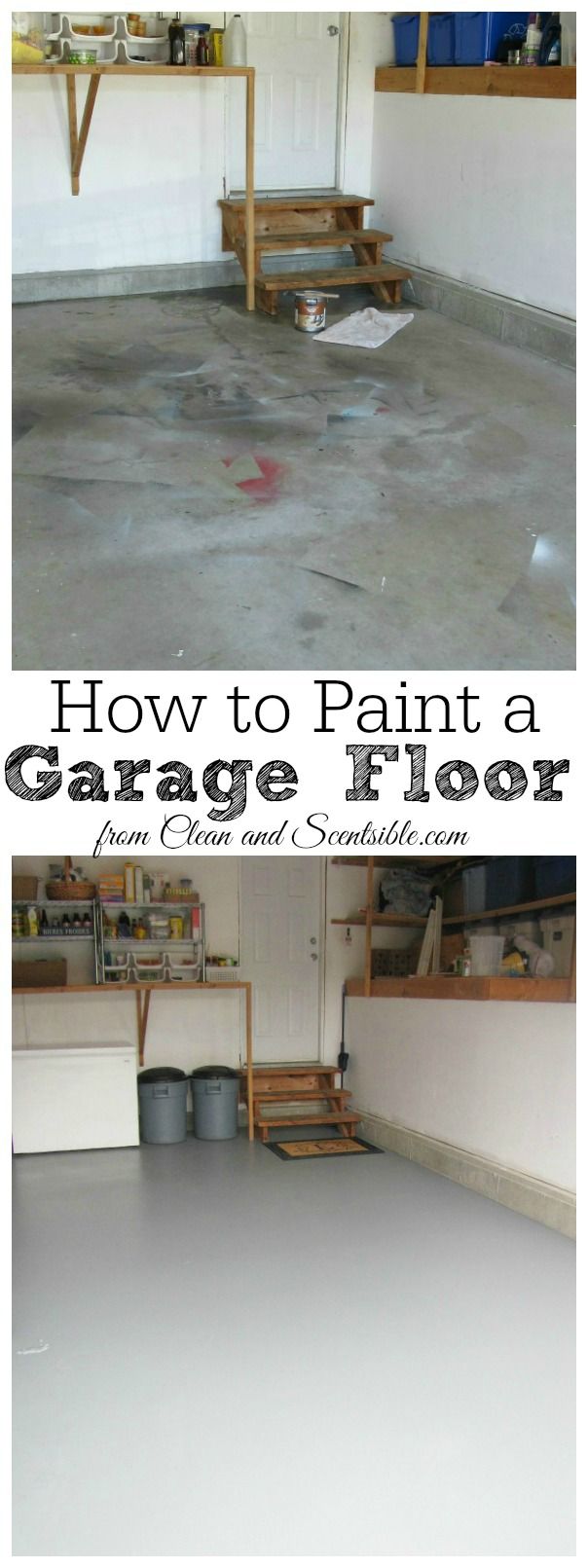 Painting The Garage Floor Makes It Easier To Clean And Resistant To Oil Stains, Chemicals, Water, Mold, And Mildew.