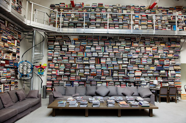 Karl Lagerfeld's Stunning Library By The Selby