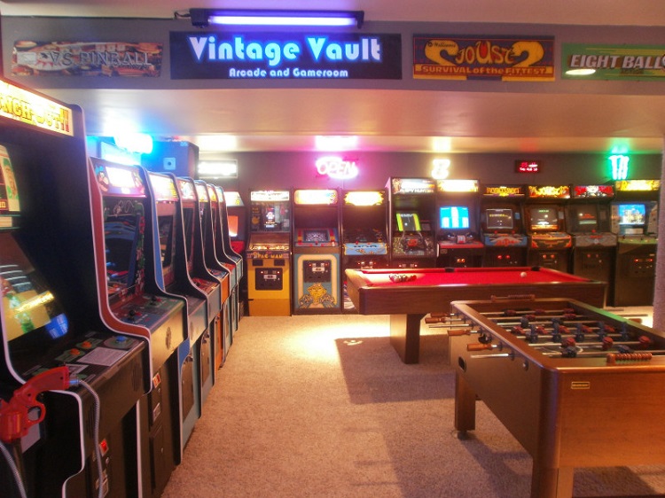 Home Arcade Game Room