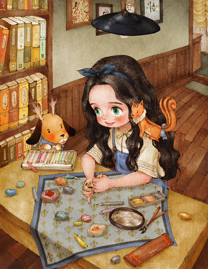 AD-Forest-Girl-Diary-Small-Special-Things-Illustrations-Aeppol-05