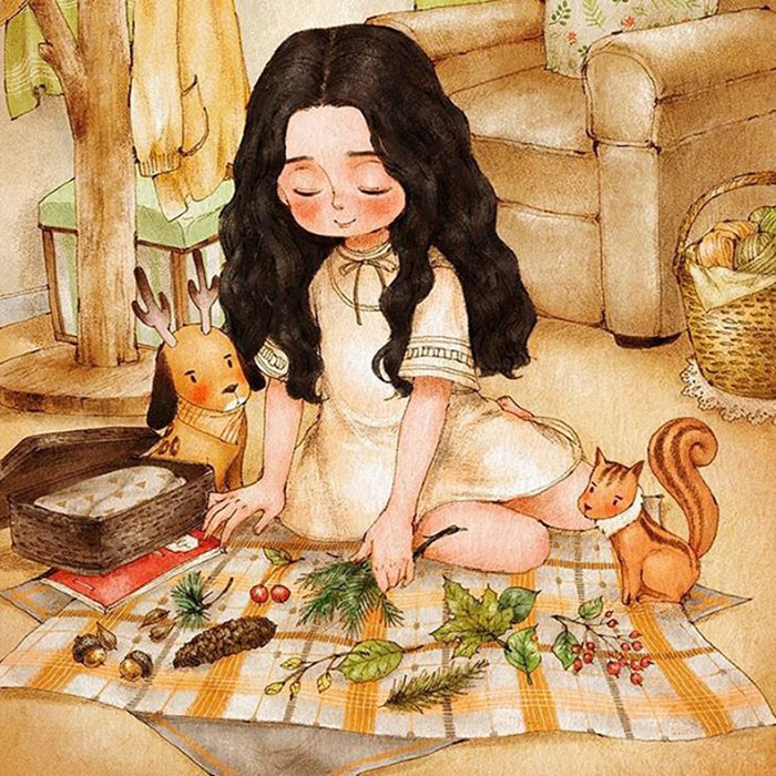 AD-Forest-Girl-Diary-Small-Special-Things-Illustrations-Aeppol-10