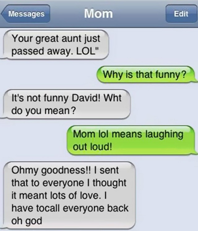 30+ Of The Funniest Texts Ever Sent Between Parents And Their Children.  Hilarious! - Architecture & Design