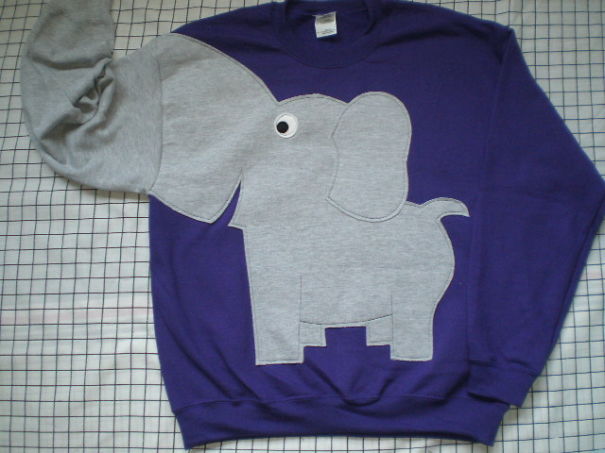 Elephant Sweatshirt (etsy.com)