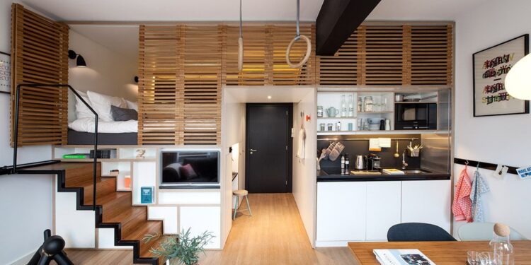 Zoku Loft: An Intelligently Designed Small Home Office Studio Apartment