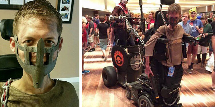 Disabled Student Turns His Wheelchair Into Epic Mad Max Cosplay