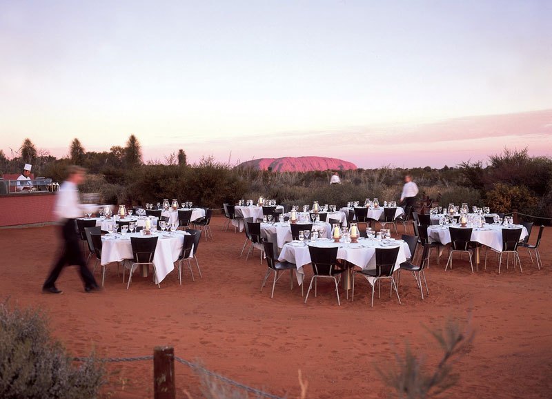 Eating In The Outback, Sounds Of Silence At Ayers Rock Resort – Australia