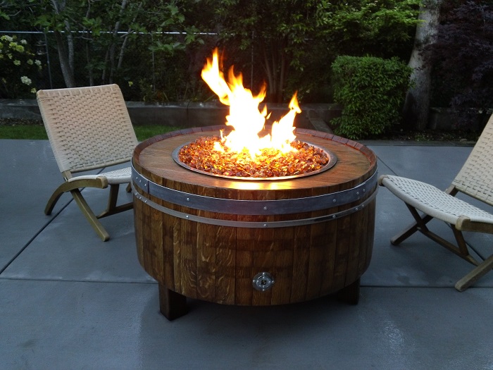 35 Diy Fire Pit Tutorials Stay Warm, How To Make Your Own Gas Fire Pit Table