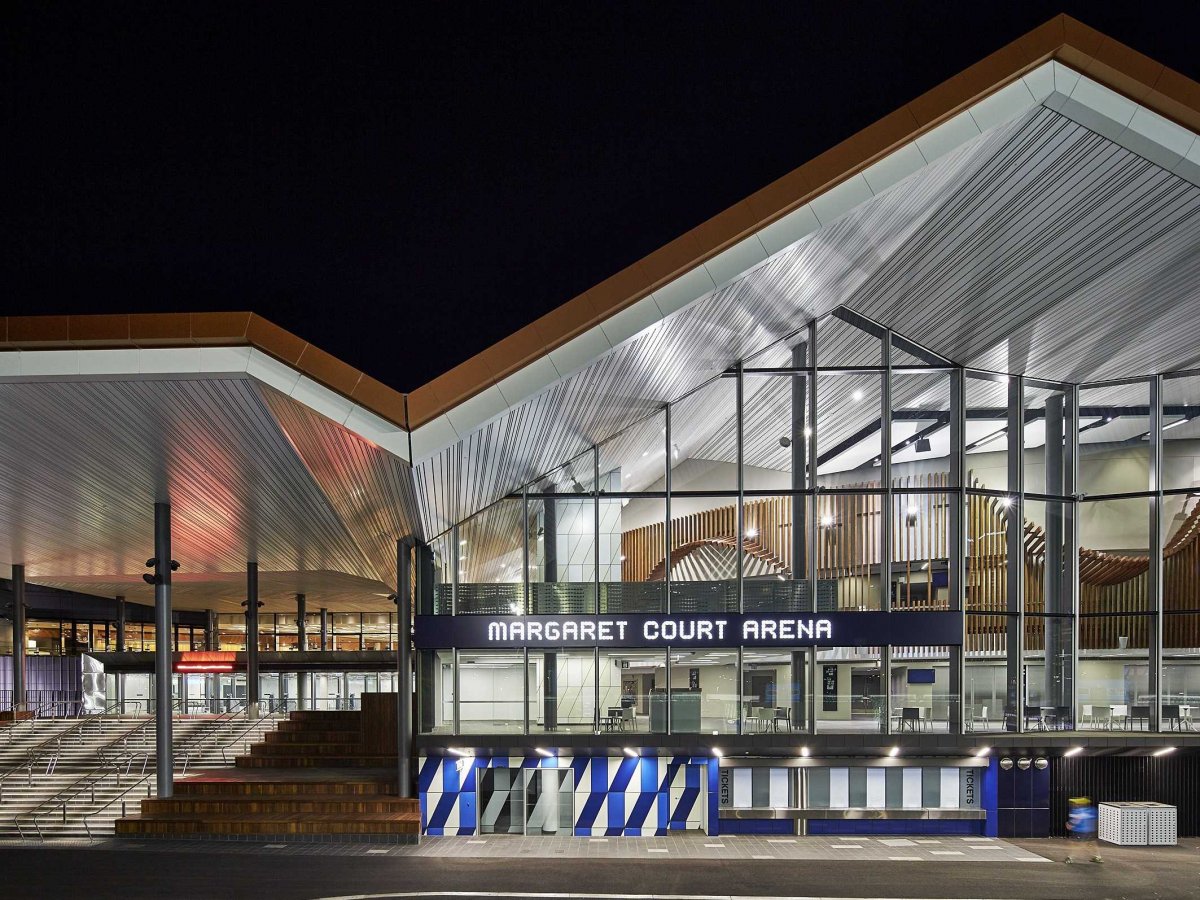 Margaret Court Arena by NH Architecture (Melbourne, Australia)