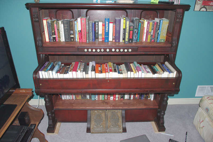 Bookcase From An Old Organ