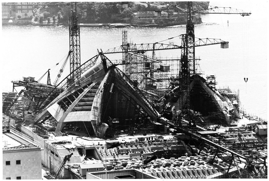 The Sydney Opera House was under construction in the 1960s.