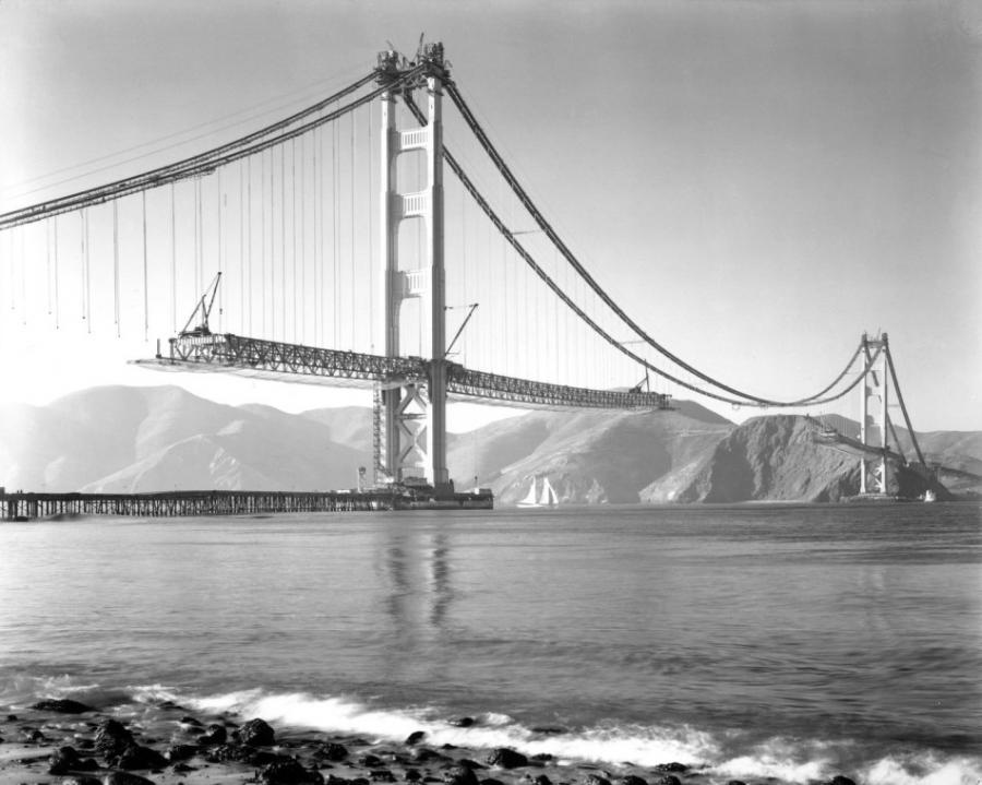 The Golden Gate Bridge – 1936