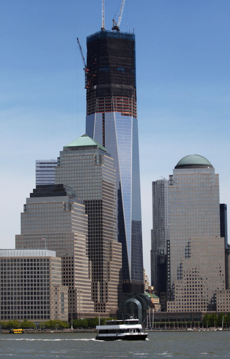 One World Trade Center in 2012.