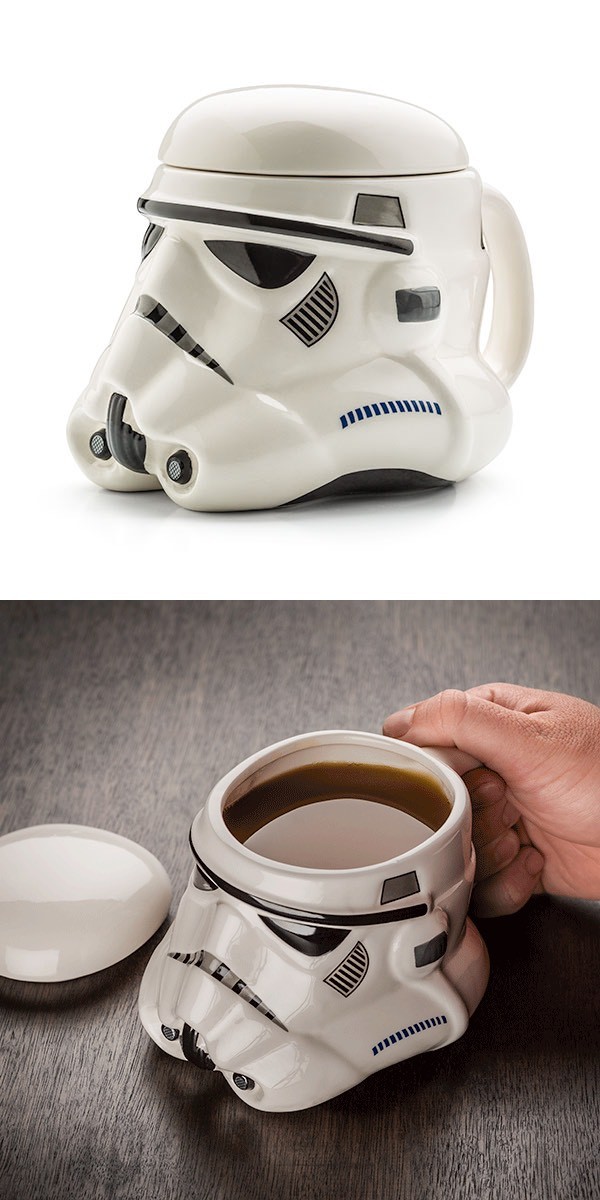 If you're more of a follower, maybe the Stormtrooper mug is for you.