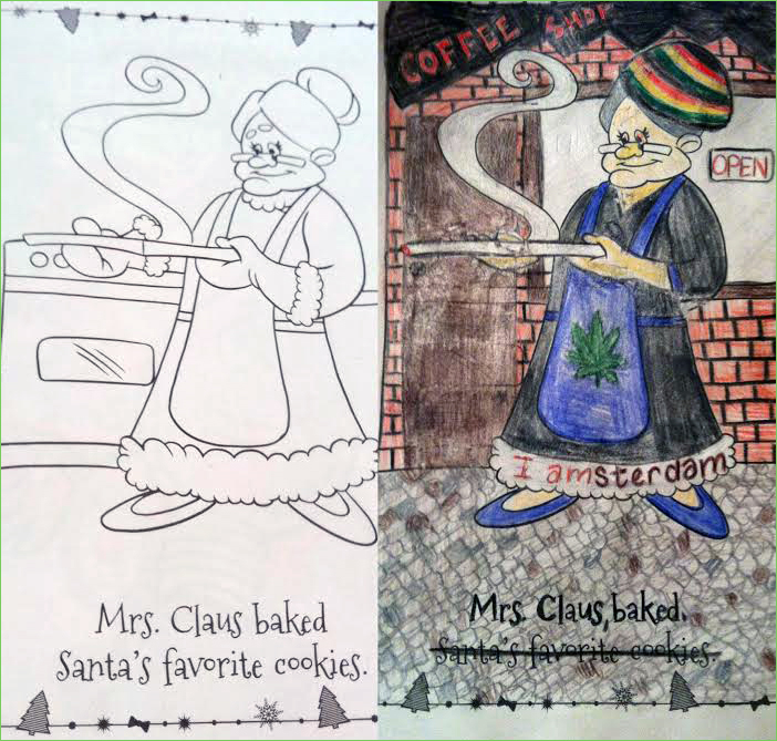 Mrs. Claus Baked Santa's Favorite Cookies