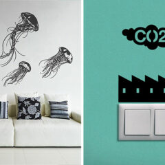 60 Creative Stickers That Make Your Wall Look Magical